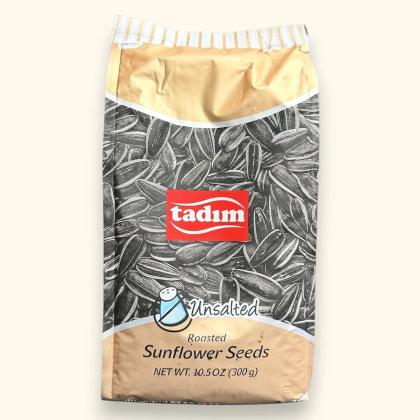 TADIM Roasted Sunflower unsalted Seeds / Cekirdek Tuzsuz 300g (10.6oz) 1cs/12pcs