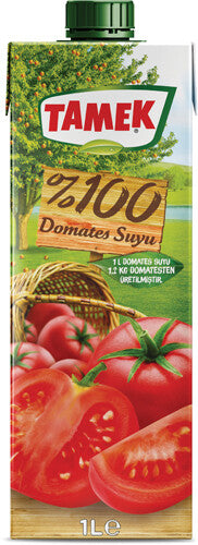 TAMEK Tomato Juice 1 Lt Tetra 1cs/12pcs