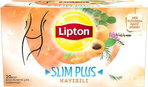 LIPTON Plant Form Plus Apricot Tea Bag 30g - 20pc X 12