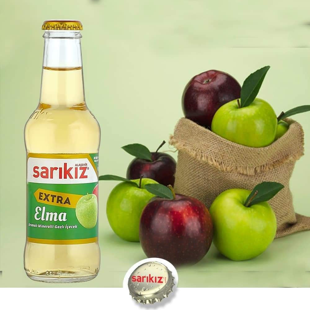 SOD03 SARIKIZ Mineral Water Apple 250ml 1cs/24pcs