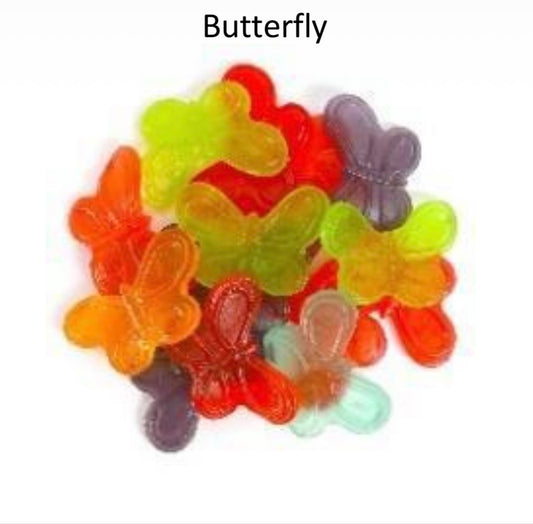 YAY FUN Bulk Gummy Butterfly 5lbs. X 4Pcs DBG-006