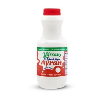 Yorsan Yogurt Drink Original Style Ayran 1 pint x 24pack - YRSN05