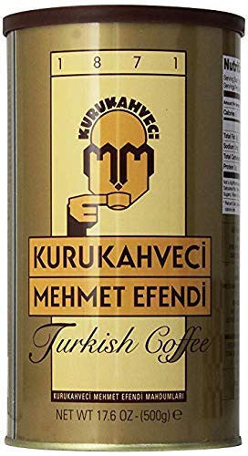 Mehmet Efendi Turkish Coffee Can 500gr 1cs/6pcs
