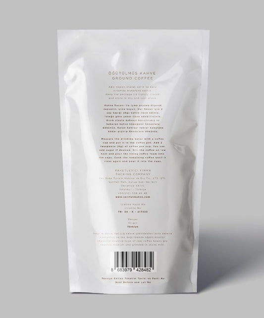 Tarihi Serifali Kurukahvecisi Classic Turkish Coffee 100g/3.5oz 50/CS - TK01