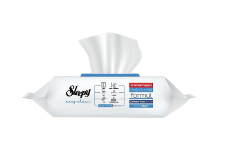 Sleepy Easy Clean Bleach Wet Wipes 80 ct x 8 pcs - ESLEP03
