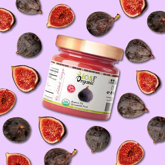 IOS Love Organic Fig Spreadable Fruit, 10.1 oz X 6