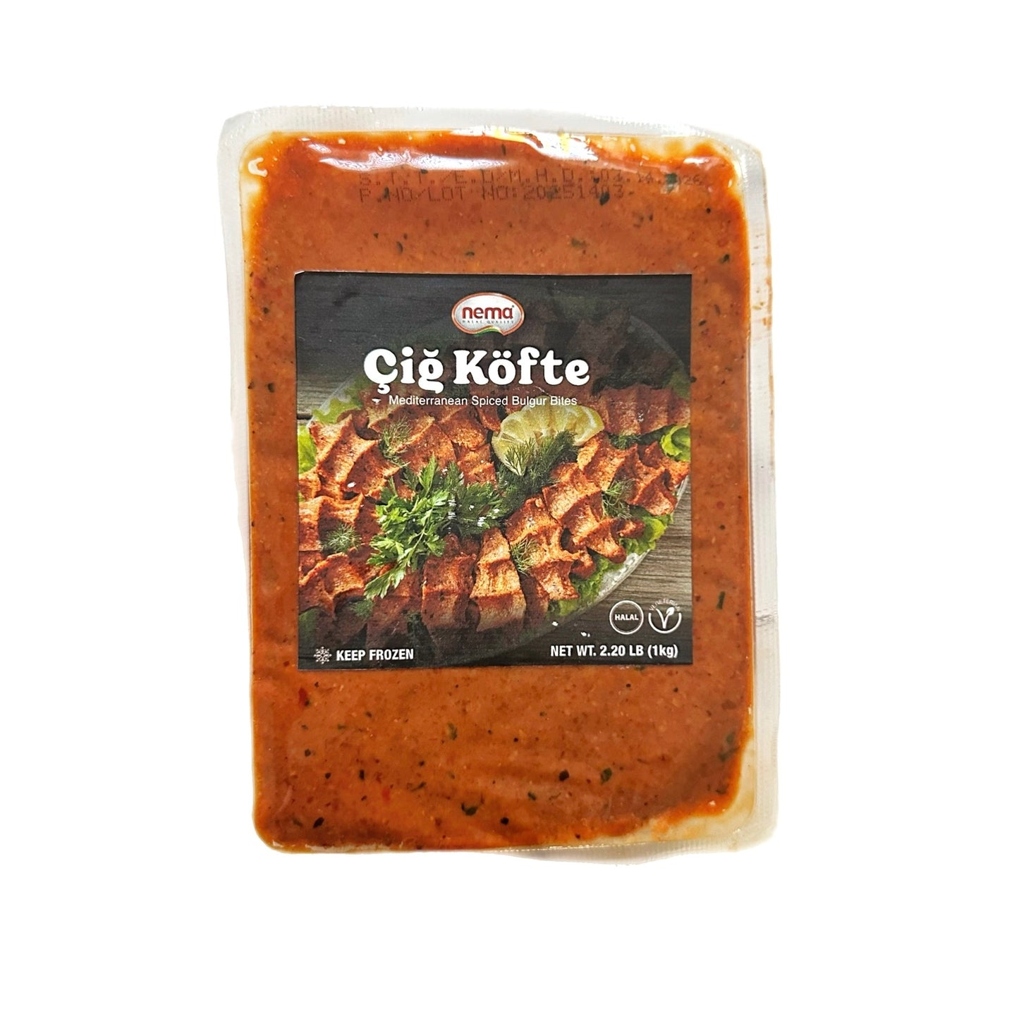 Nema Family Packed Cig Kofte Hot 2.2 lb x 16 - MLN14-1