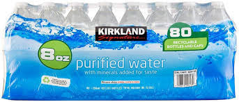 S01 KIRKLAND Alkaline Water 8oz 236ml 1cs/80pcs