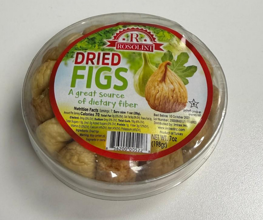 Rosolini Dried Figs 7 oz (198g) x 24pcs (Garland #8) - FG27