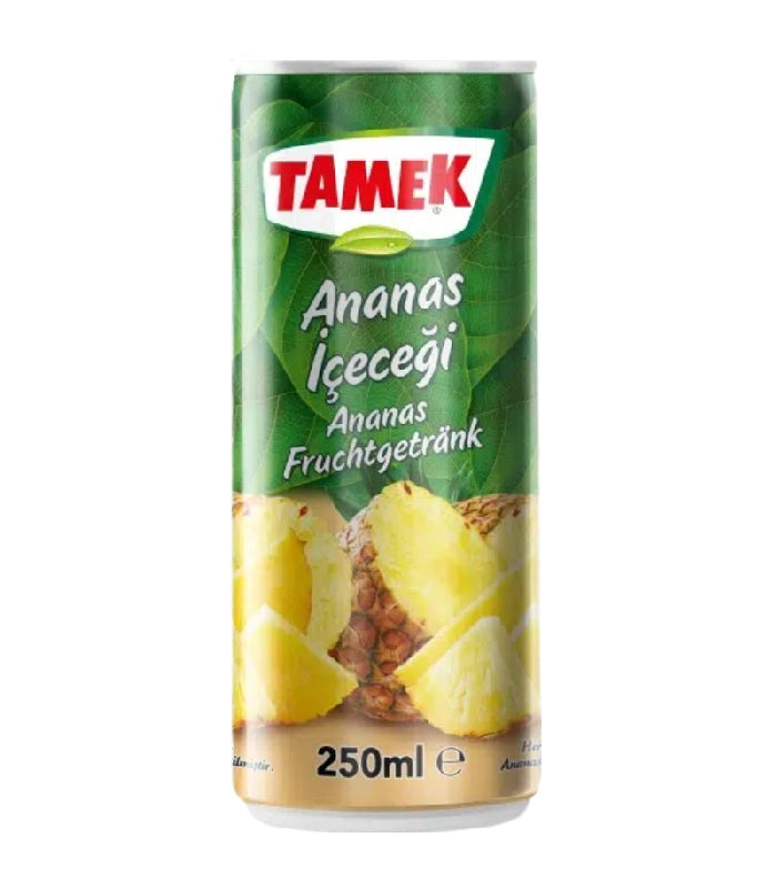 TAMEK Pineapple Juice 250ml Can 1cs/24pcs