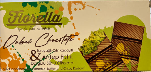 Fiorella Dubai Chocolate Bar, Pistachios - Kataifi 200g - 1100016265