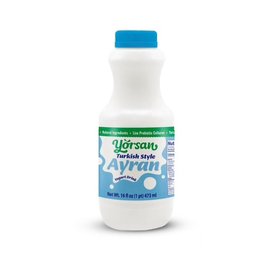 Yorsan Yogurt Drink Turkish Style Ayran 1 pint x 24pack - YRSN01