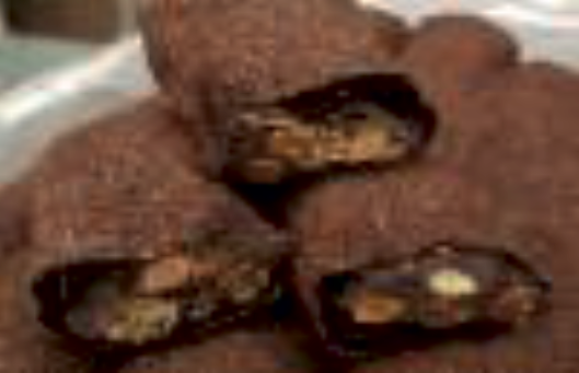 Cocoa Coated Turkish Delight With Almond And Chocolate, 5kg(11lbs)/5pcs - CRS174
