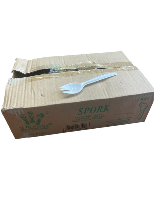Medium Weight Spork 1000pcs