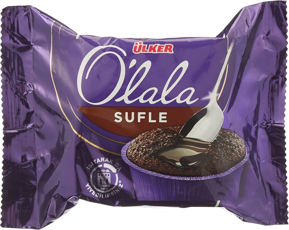 Ulker Olala Sufle Cikolata / Souffle Chocolate 70 Gr X 12