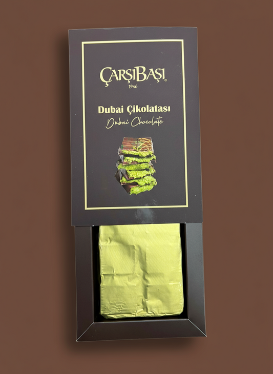Dubai Chocolate Bar, Pistachios - Kataifi, 7oz (195g) - CB1002