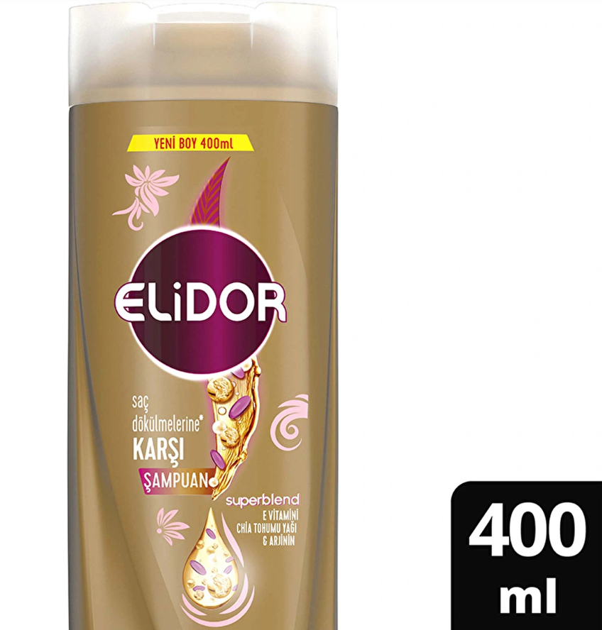 ELIDOR SHAMPOO 400 ML (13.5oz - SUPERBLEND GOLD ) x 18pcs - ELD05