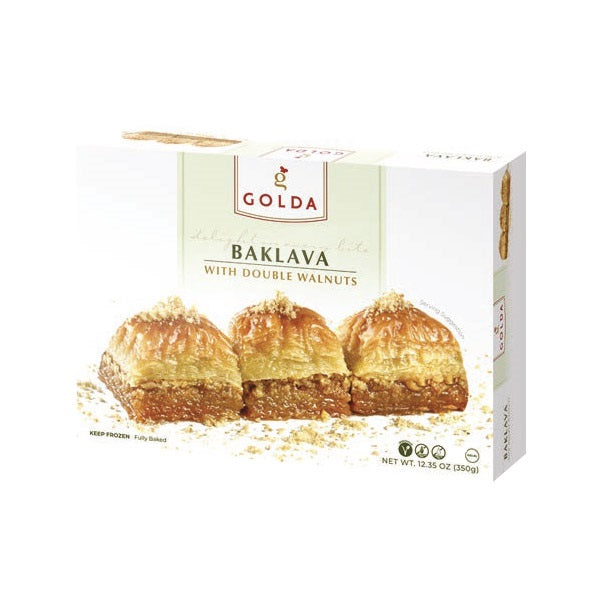 Golda Baklava w/ Double Walnuts 350g, 12pack - DSG05