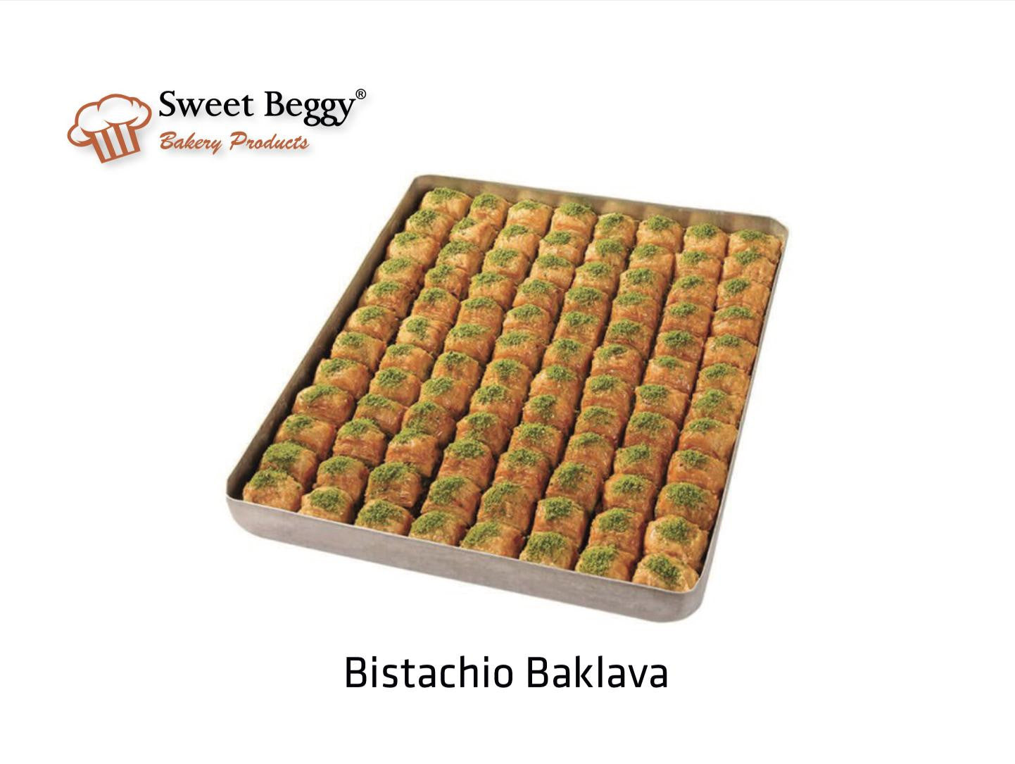 T1 Sweet Beggy Pistachio Baklava - 2.7 kg X 5