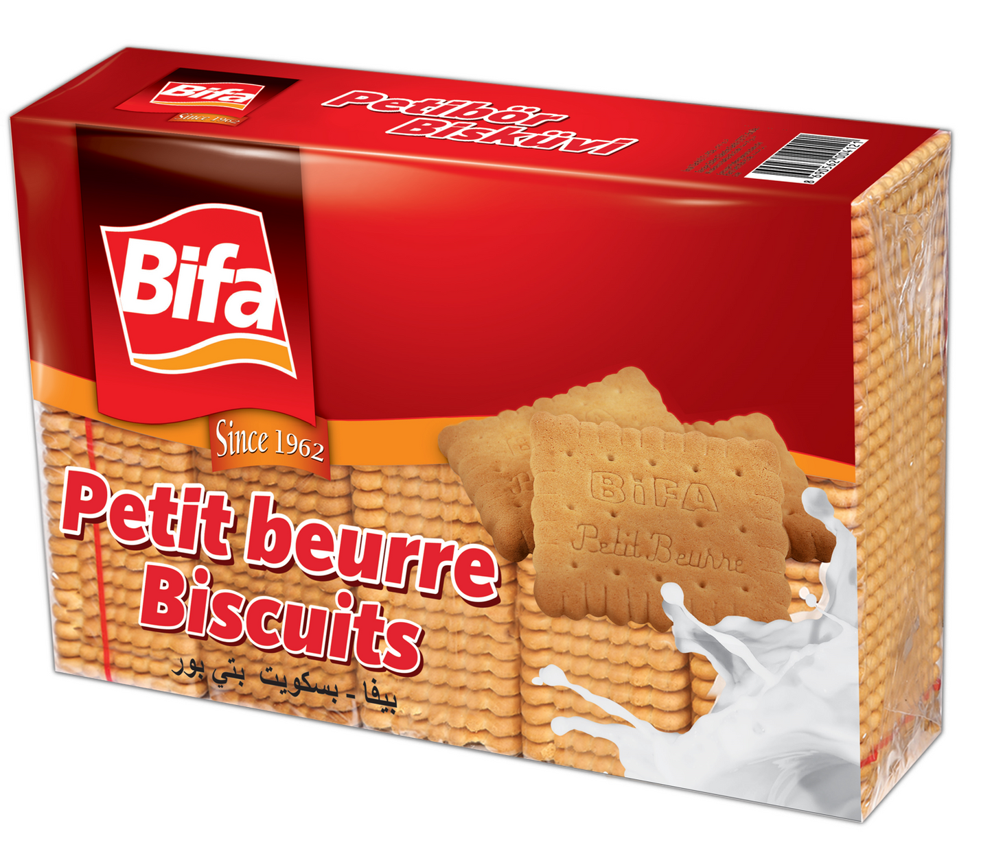 Bifa Tea Biscuits (Petit beurre) 28.22 oz (800g) x 12 pcs - BIF30