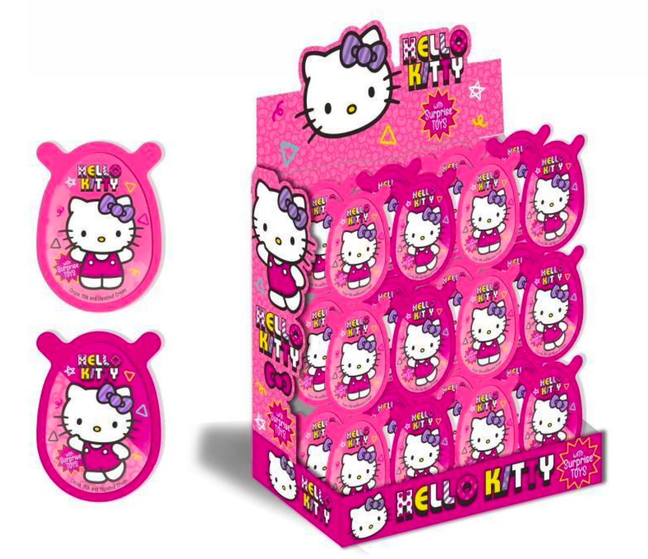 Hello Kitty Surprise Egg 0.62 Oz. (20g) x 288 Pcs. - HLL-001