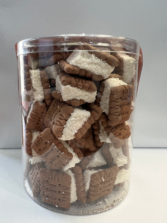 Sandwich Cocoa Biscuit With Turkish Delight, 350g(12.3oz)/16pcs - CB3009