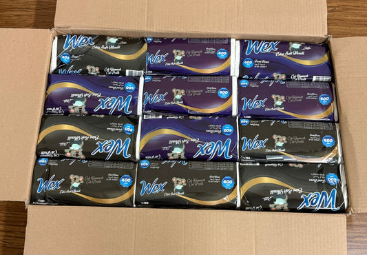 Wex Facial Tissue 200*2Ply= 400 Sheets, Packed of 24.
