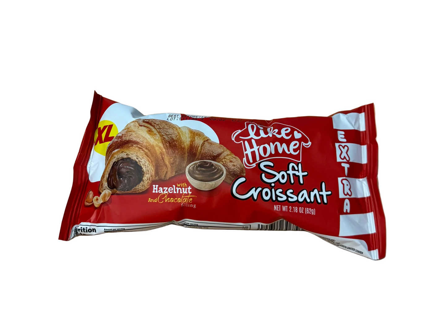 Like Home Croissant Chocolate XL (62gr) 12 X 8