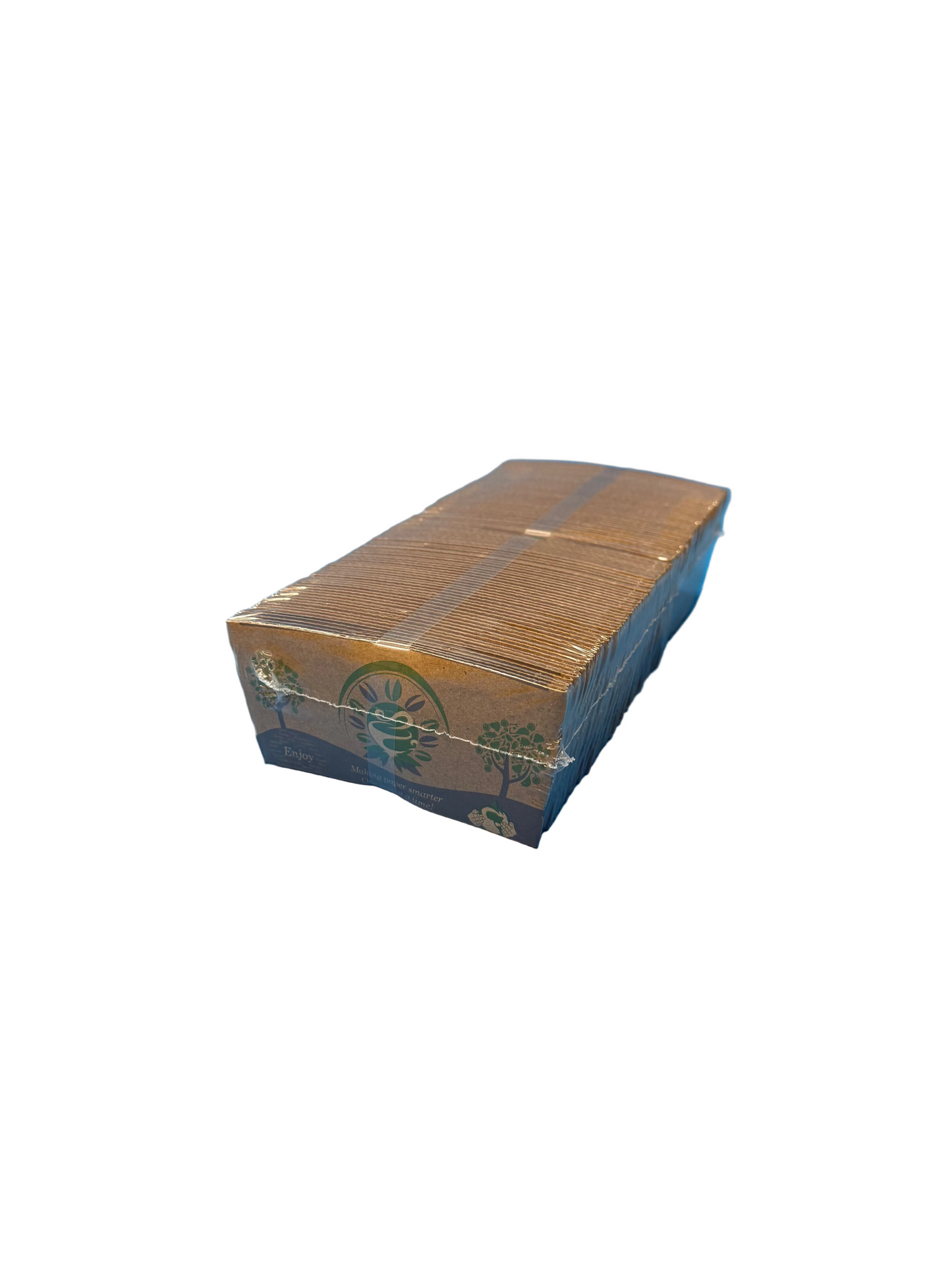 Hot Cup Sleeve Earth Friendly Design Kraft Printed - Packed 1000/cs