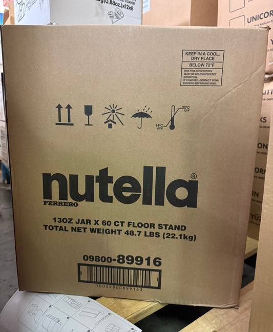 Nutella Spread Shipper 13 Oz. (370g) x 60 Pcs. N-001