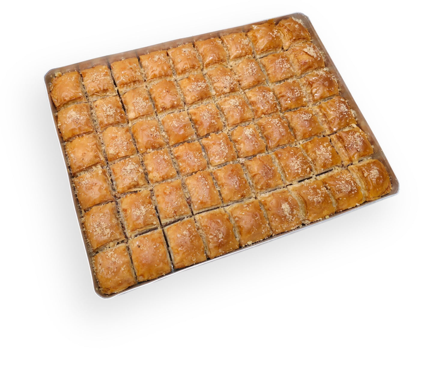 Golda Square Baklava w/ Double Walnuts 6.2 lb x 6pack - DSG051