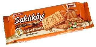 ULKER A1 Saklikoy Hazelnut Cream Biscuit 100g 1cs/24pcs