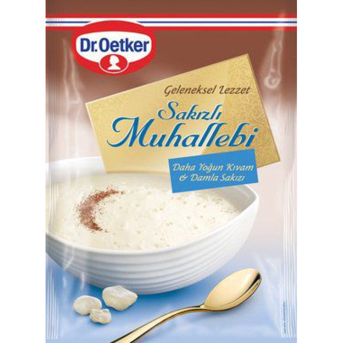O2 DR.OETKER Mastic Pudding / Sakizli Muhallebi 150g*24pcs