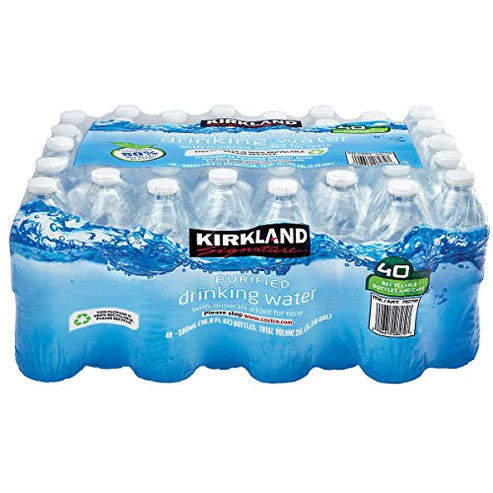 S01 KIRKLAND Alkaline Water 16.9oz 500ml 1cs/40pcs