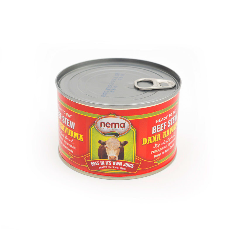 Nema Cooked Beef Stew -Kavurma- 14 oz, 24pack - MLN08