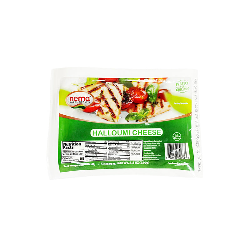 Nema Halloumi Cheese 8.8 oz, 12pack 250g - CHN05