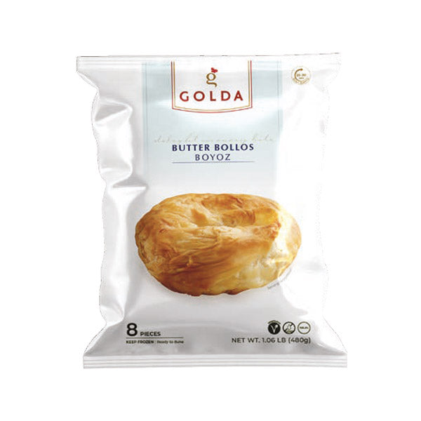 Golda Butter Bollos Boyoz 60g, 1.06lb (480gr), 10pack - PSG07