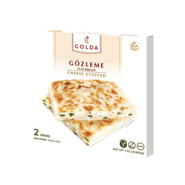 Golda Flatbread w/ Cheese -Peynirli Gozleme (2x300g), 20pack - PSG08