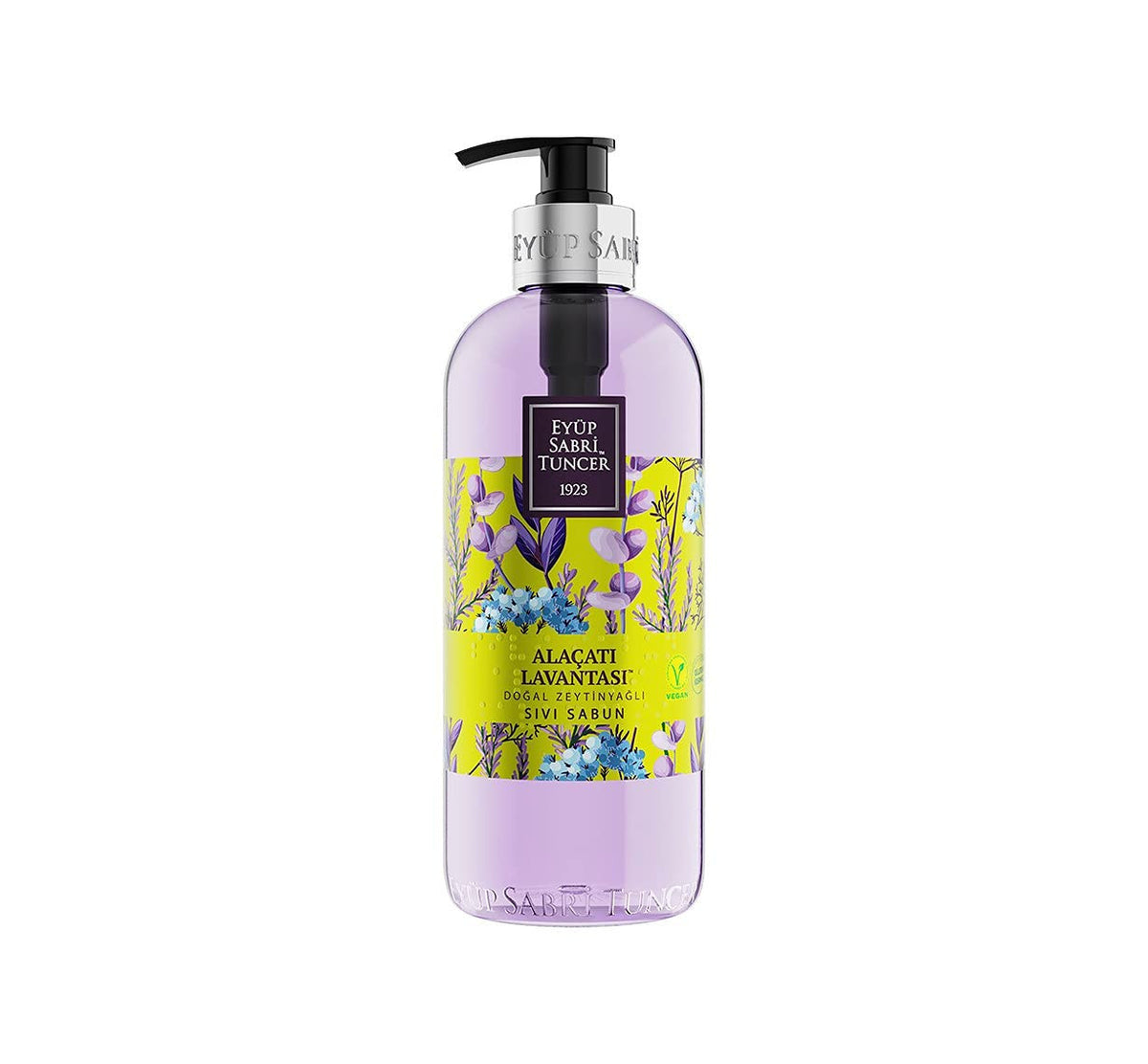 E6 Eyup Sabri T. Olive Oil Liquid Soap Levander - Alacati Lavanta Pet 500ml 1cs/12pcs