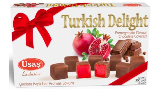 USAS TD Pomegranade Chocolate 10.58 Oz. (300g) x 12 Pcs. - TD-183