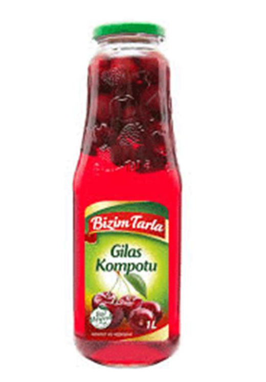 BIZIM TARLA SWEET CHERRY (GILAS) COMPOTE 1LT X 12
