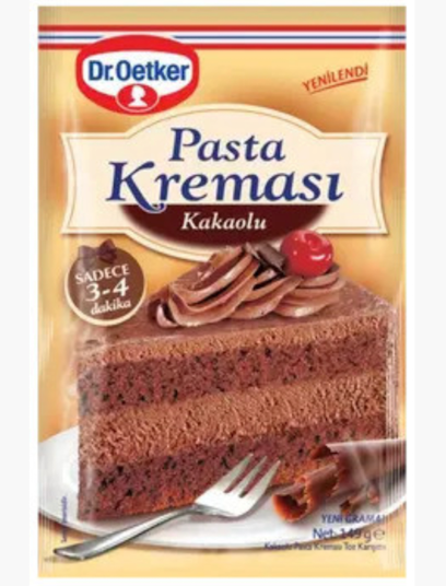 O1 DR.OETKER Cacao Pastry Cream 149g 1cs/12pcs
