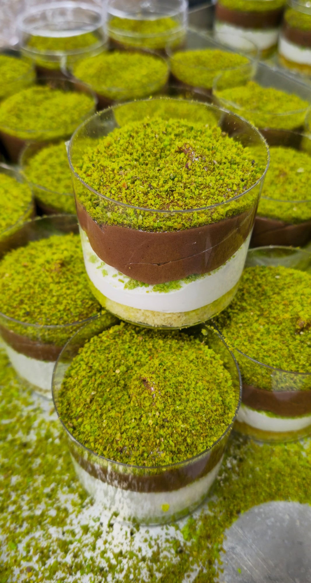 Sa 1.5 Sweet Beggy Pistachio Tiramisu Cupcake 1cs/9pcs