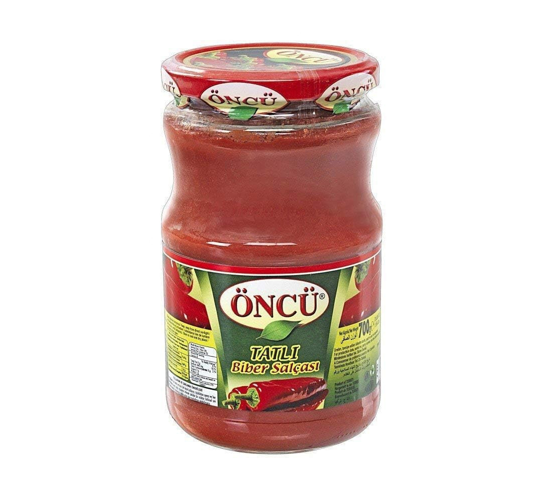 ONCU Mild Pepper Paste (Tatli Biber Salcasi) - 700g 1cs/12pcs
