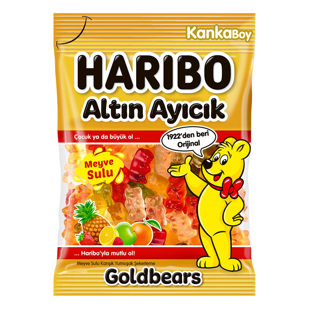 HARIBO Gummy GoldBears Animals 80g 1cs/36pcs