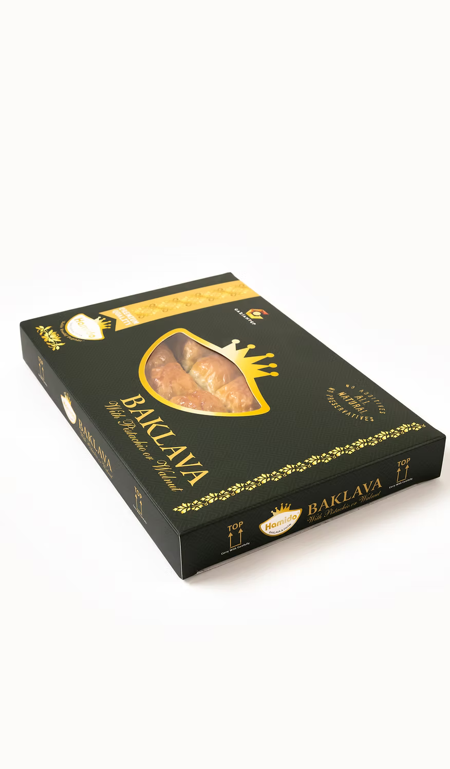 Hamido Walnut Baklava Tray 35 Slices X Pcs