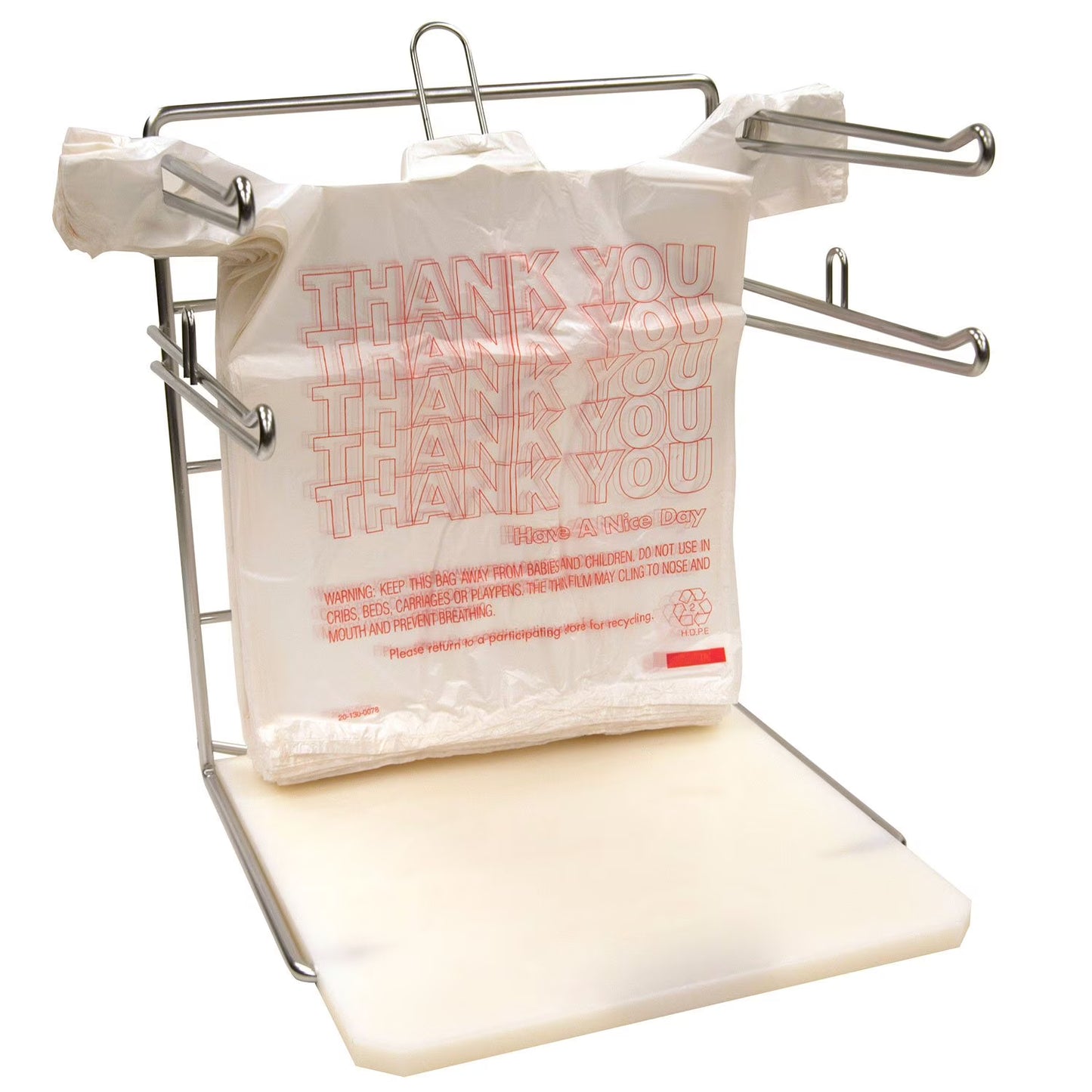 Husky Small T-Shirt Carry-Out Bags, 7" x 5" x 15" (2000 ct.)