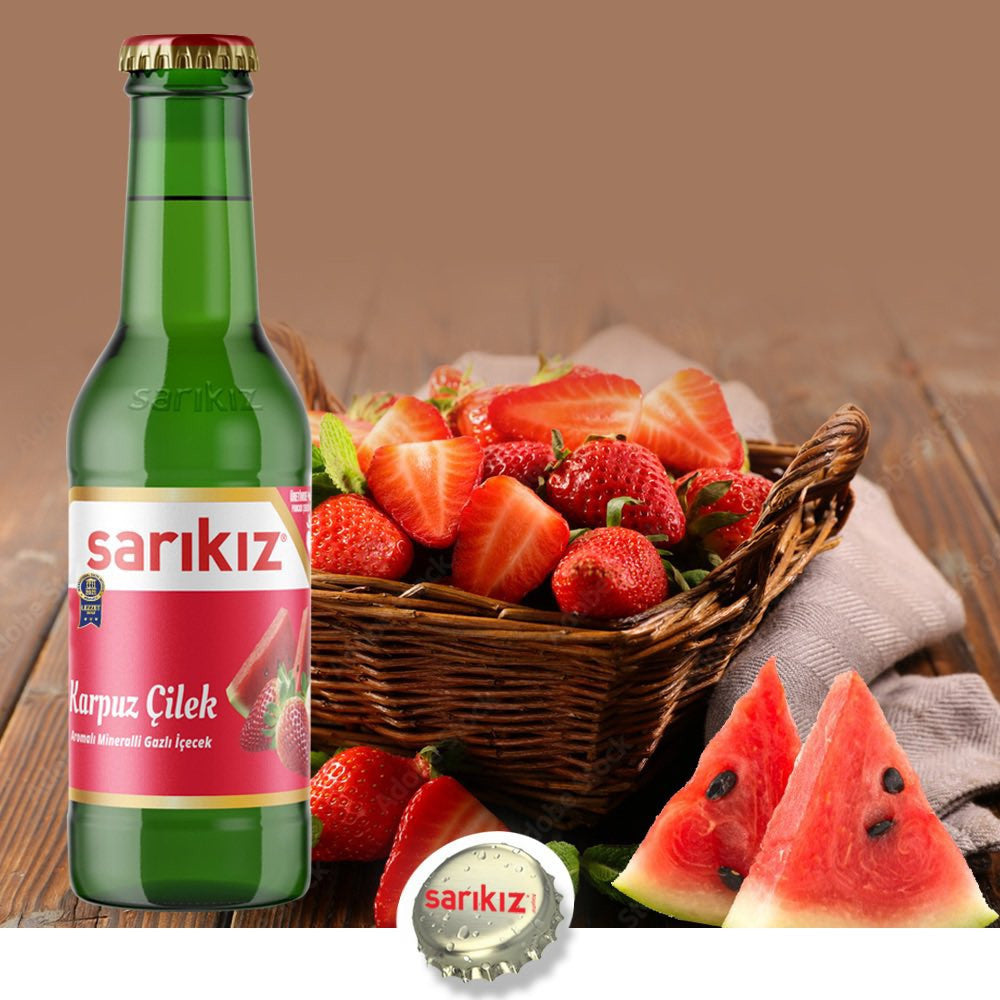 SOD03 SARIKIZ Mineral Water Watermelon Strawberry 250ml 1cs/24pcs