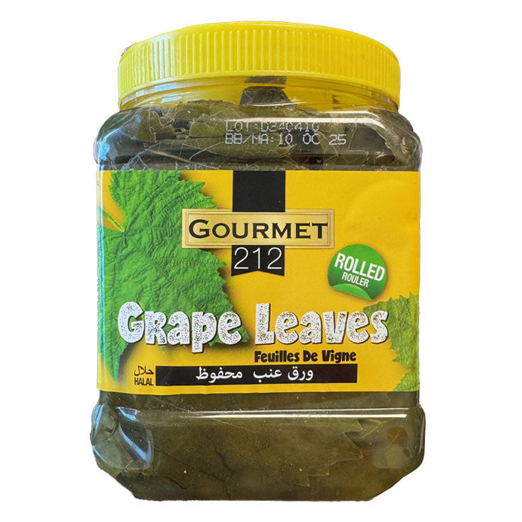Gourmet212 Conventional Grape Leave Rolled 6x3.3 lb Pet - MM01056