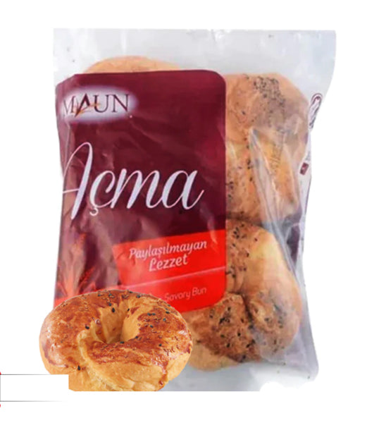 Maun Plain Savory Bun Baked 100 gr x 5 x 9pcs | ACMA SADE - MA05